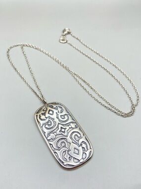 Silpada Basilica Pendant Necklace